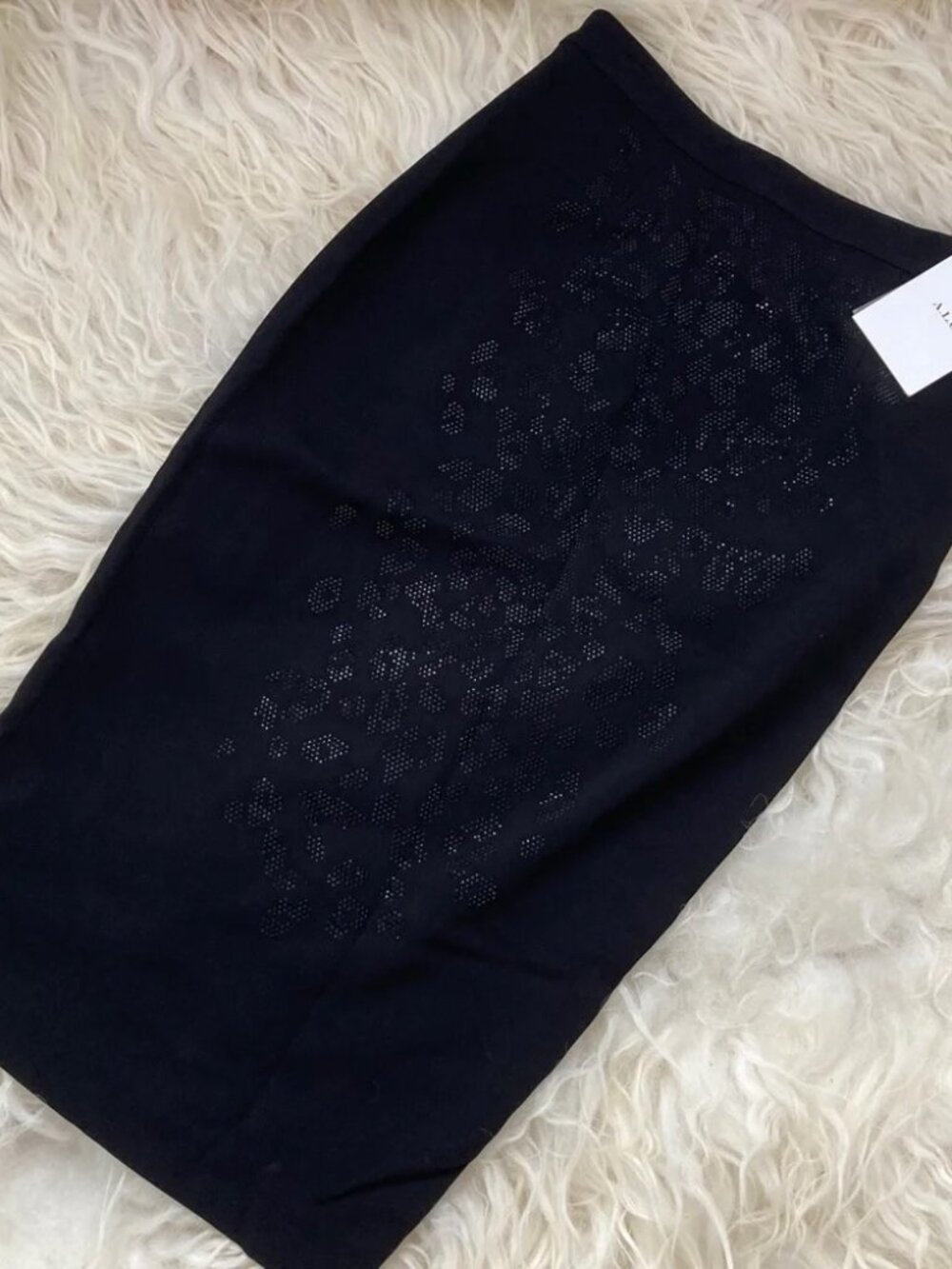 A.L.C. Crystal Embellishments Knee-Length Skirt 1600 - Picture 9 of 9